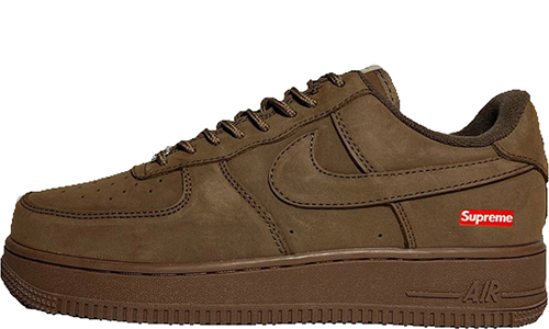 Nike Air Force 1 Low Supreme Baroque Brown