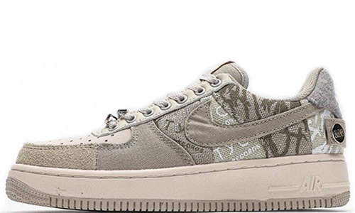 Nike X Travis Scott Air Force 1 Cactus Jack Grey