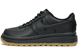 Nike Air Force 1 Low Luxe Black Gum
