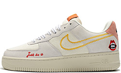 Nike Air Force 1 Low Sail Bleached Coral Solar Flare