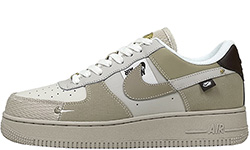 Nike Air Force 1 Low Tan Bling