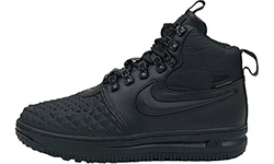 Nike Lunar Force 1 Duckboot 17 black черные с мехом