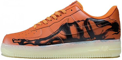 Nike Air Force 1 Low Skeleton Orange