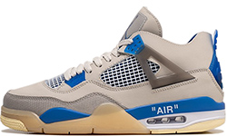 Nike Air Jordan 4 Retro White Blue