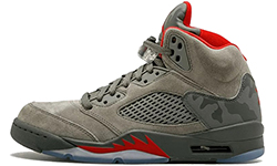 Nike Air Jordan 5 Retro Dark Stucco University Red