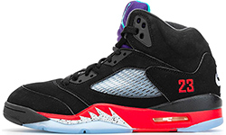 Nike Air Jordan 5 Retro Top 3 Black Red