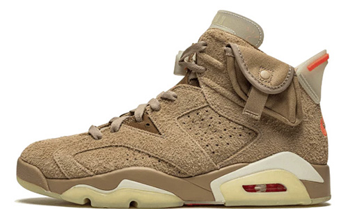 Nike Air Jordan 6 Retro Travis Scott British Khaki