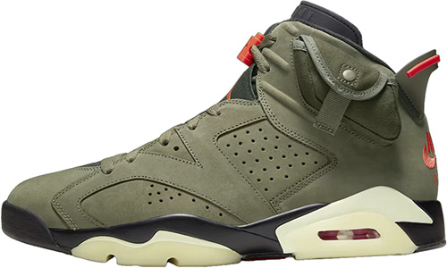 Nike Air Jordan 6 Retro Travis Scott Olive
