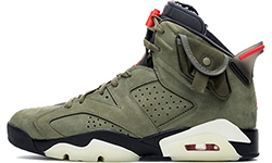 Nike Air Jordan 6 X Travis Scott Green