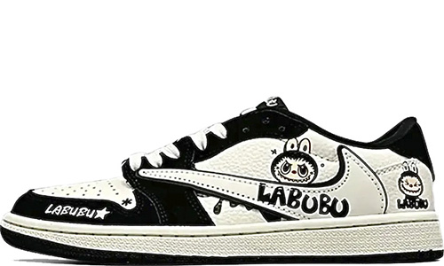 Nike Air Jordan × Labubu Black