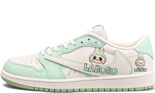 Nike Air Jordan × Labubu Mint