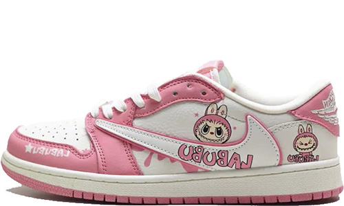 Nike Air Jordan × Labubu Pink