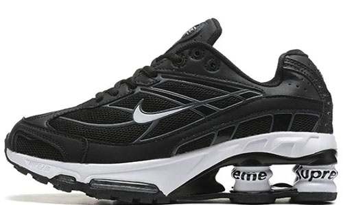 Nike Supreme X Shox Ride 2 Black White