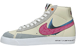 Nike Air Force 1 Blazer Mid 77 Vintage Pale Ivory Hyper Pink
