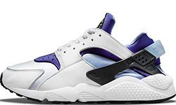 Nike Air Huarache белые с фиолетовым