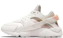 Nike Air Huarache белые с розовым