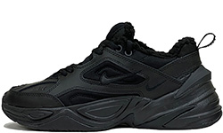 Nike M2k Tekno Black с мехом