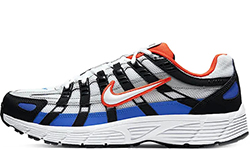Nike P-6000 Orange Bleu Cacher