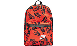 Рюкзак Nike цвет оранжевый с черным