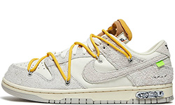 Nike SB Dunk Low Off-White серые