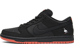 Nike SB Dunk Low Pro Black Pigeon x Jeff Staple с мехом
