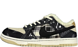 Nike SB Dunk Low Travis Scott Brown с мехом