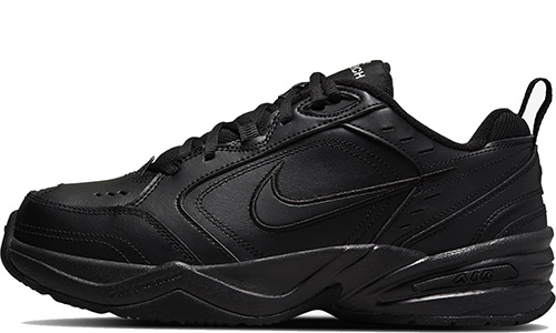Nike Air Monarch Black Зимние С Мехом